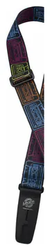 DAndrea LIS PP S61 Lock-It Strap 2 Polyester Gitarrengurt (51mm), Vivid Cassettes