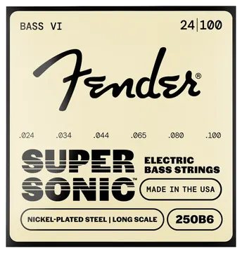 Fender Super 250's Bass VI Nickel