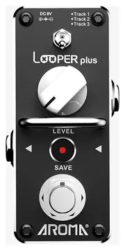 Aroma ALP-3S - Looper Pedal w/3 Channell Recording + USB Interface