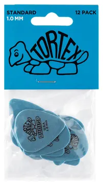 Dunlop Tortex Standard 1.00 Plectrum 12-Pack blauw