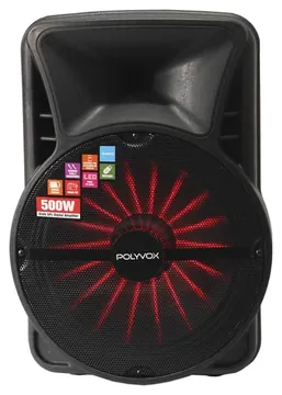 Polyvox Caixa Ativa 15" Multiuso 500W BT/USB XC-515 - Polyvox