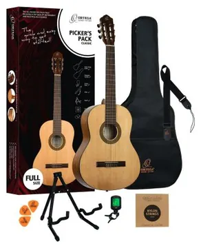 Ortega Guitars RPPC44 Picker´s Pack 4/4 Konzertgitarre