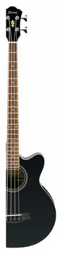 Ibanez AEB8E-BK Electro Acoustic Bass, Black