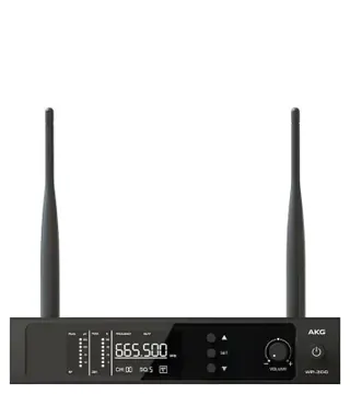 Akg Microfone Sem Fio Akg Wp300 de Mão Uhf (6062)