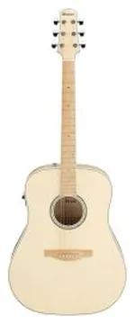 Ibanez AAD77M1E-OAW Chitarra Acustica Elettrifcata open pore antique white