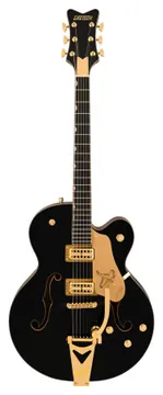 Gretsch Synchromatic Falcon Single-Cut Bigsby Ebony Fingerboard, Black