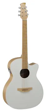 Ovation APPLAUSE by OVATION AEO-69-6PS Jump Blank Canvas Elektro-Akustik-Gitarre, white (AP510.129)