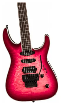 Jackson Pro Plus Soloist SLA3Q Fuschia Burst