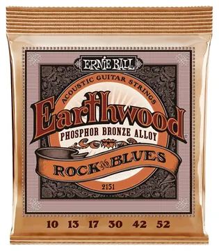 Ernie Ball 2151 Rock & Blues Sol Liscio Phosphor Bronze