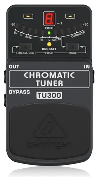Behringer Afinador Cromático Behringer TU300 Pedal Guitarra e Baixo