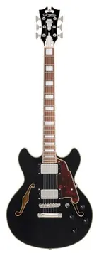 DAngelico Premier Mini DC Solid Black
