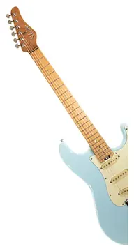 Schecter Route 66 Chicago SSS Sugar Paper Blue