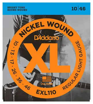 D'ADDARIO Encordoamento Para Guitarra D'Addario Exl110 010 - 025053.1