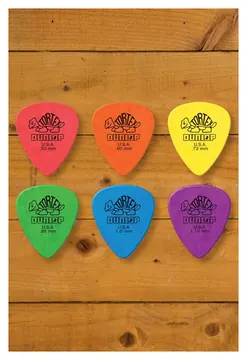 Dunlop Tortex Pick Variety Pack - Mixed Gauges - 12-Pack