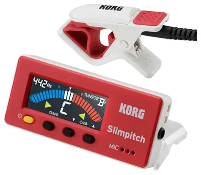 Korg Afinador Korg Cromatico Slimpitch Slm-1Cm-Rw