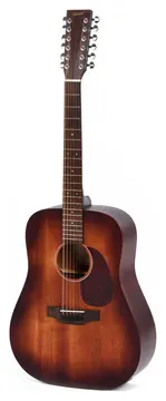 Ditson By Sigma Serie 15 D12-15e verouderd 12C Sunb.