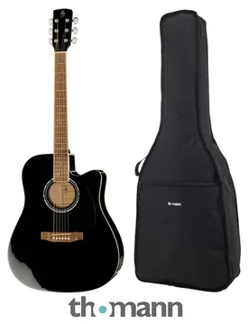 Harley Benton CLD-60SCE BK Custom Lin Bundle