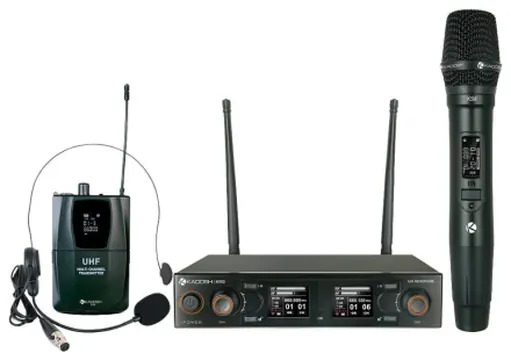 Kadosh Microfone Sem Fio K-502C (mao + Headset)