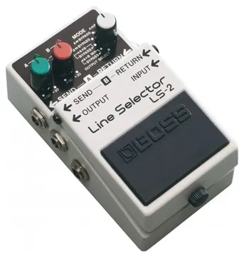 Boss LS-2 LINE SELECTOR Comutador 2-Canais Booster Volume