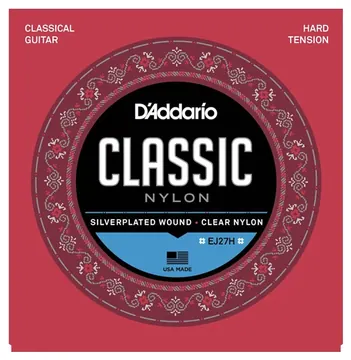 Encordoamento Daddario Guitarra Classica Hard Tension