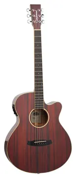 Tanglewood Winterleaf TW4 E FR - Red Gloss