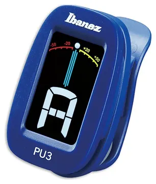 Afinador Cromático Ibanez PU3 BL Clip Tuner