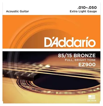 D'addario ez900 set corde chitarra acustica