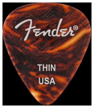 Fender Mediators Fender Wavelength Celluloid Tortoise x 6 1.2mm