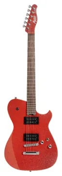 Electric Guitar Manson MBM-2H Meta Matt Bellamy, Red Sparkle
