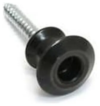 Dunlop Strap Button / Gurtpin Schwarz