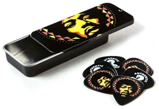 Dunlop JHPT16H Jimi Hendrix Pick Tin - Aura Mandala