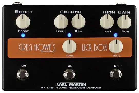 Carl Martin Greg Howe Lick Box Boost/Overdrive Effektpedal