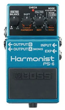 Boss PS-6 Harmonist Pedal, Nearly New