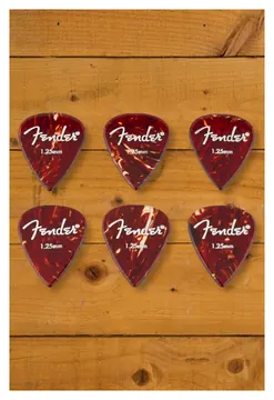 Fender Aero Acrylic Picks, 6-Pack