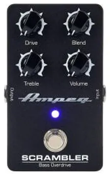 Ampeg Scrambler Bass Overdrive pedale
