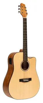 Stagg SA25DCE Electro-acoustic dreadnought guitar with cutaway