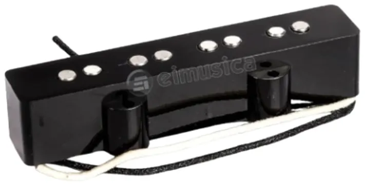 Spirit Captador para Contra-Baixo em Alnico Spirit - Modelo Para Jazz Bass Neckjba (Preto)