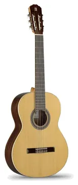 Alhambra 2ca abete chitarra classica con custodia