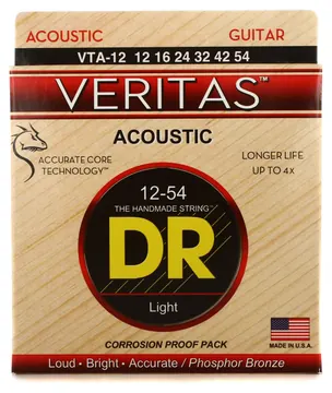 DR Strings Encordoamento DR Strings Veritas Violão VTA-12