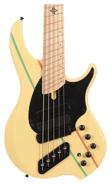 Dingwall John Taylor Signature 5-String Bass Guitar with Rupert Neve Preamp in Primrose