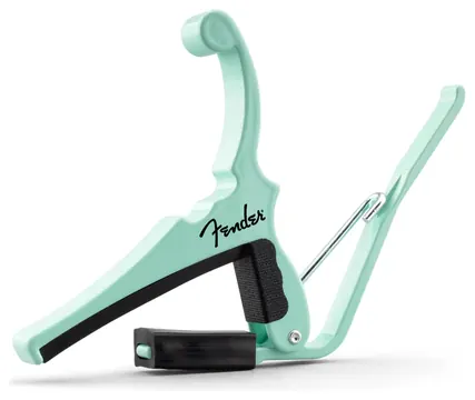 Kyser Capotraste Kyser KGEFSGA Série Classic Colors Surf Green P/ Violão Aço e Guitarra