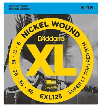 D'Addario EXL125 Electric Guitar Strings 9-46