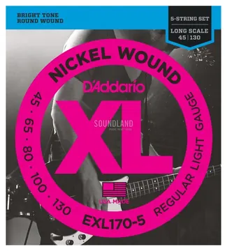 D'Addario EXL170-5 045-130