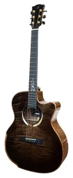 Merida Duke Westerngitarre – Grand Auditorium, Cutaway, Fichte massiv, Okoume Boden & Zargen