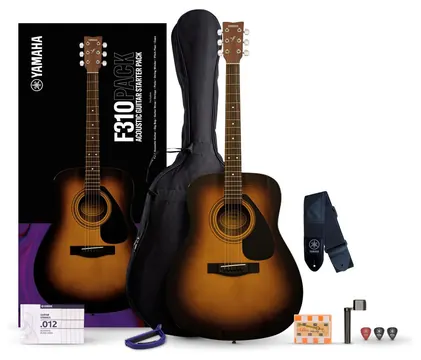 Yamaha Pack F310 Ptbs Tobacco Brown Sunburst