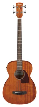 Ibanez PCBE12MH-OPN PC Electro-Acoustic Bass, Mahogany Open Pore Natural