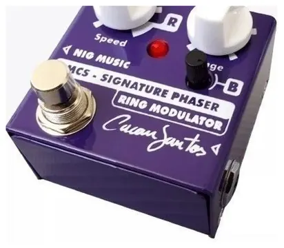 NIG Pedal Guitarra NIG MCS Signature Phaser Cacau Santos