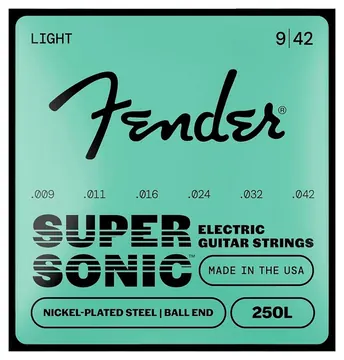 Fender Muta chitarra elettrica 250L Light .009 .042 (corde)