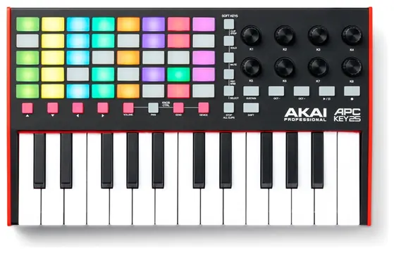 Akai APC KEY 25 MKII Controller MIDI USB 25 Tasti 40 PAD