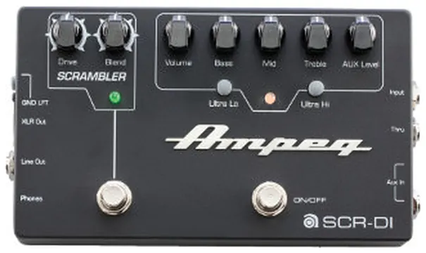 Ampeg SCR Bass Overdrive/EQ/DI Pedal